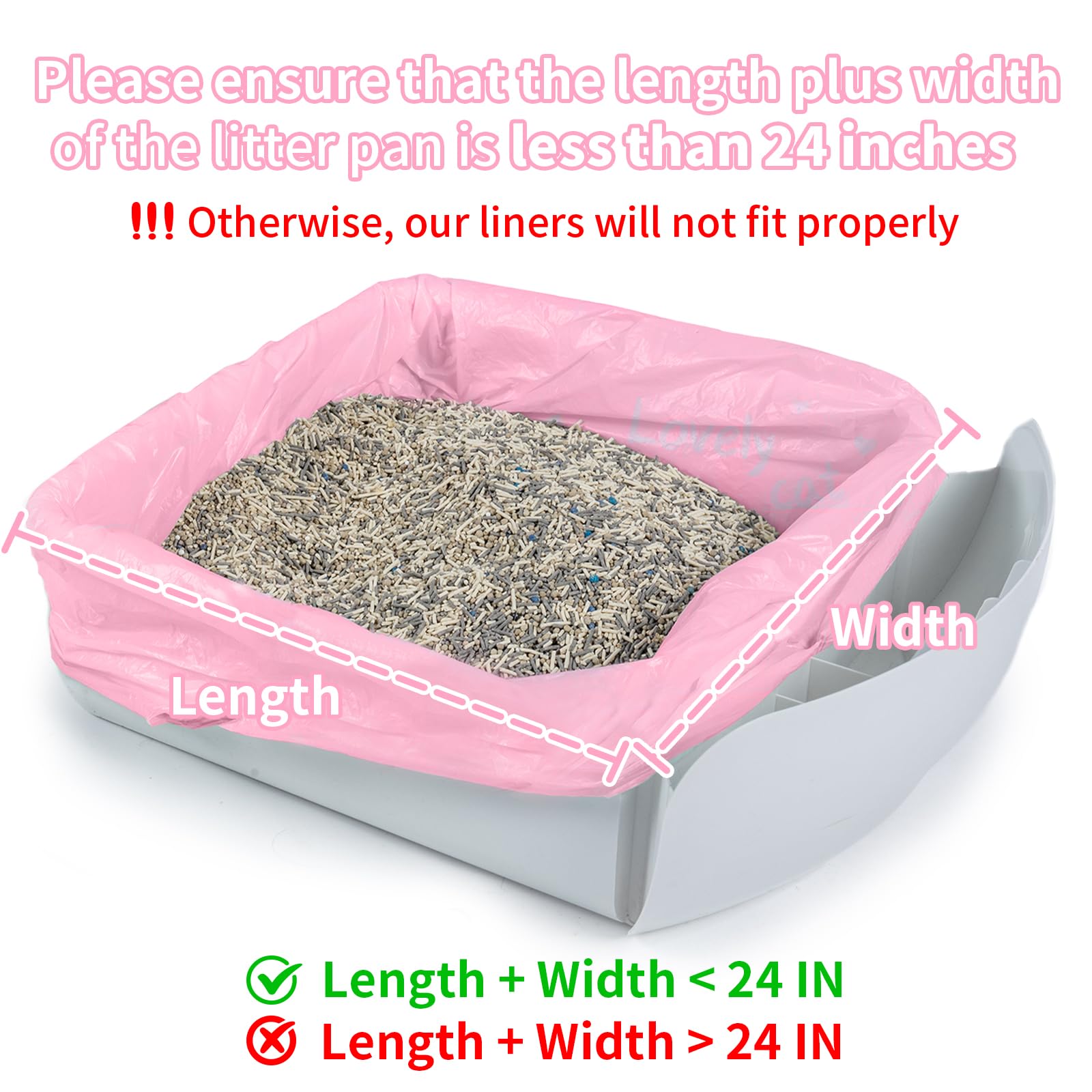 ANWA LR Series compatible liners for automatic litter boxes; reliable fit.