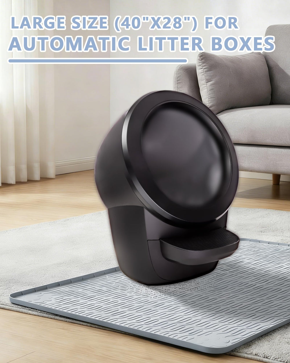 ANWA rollable mat for easy storage after use.