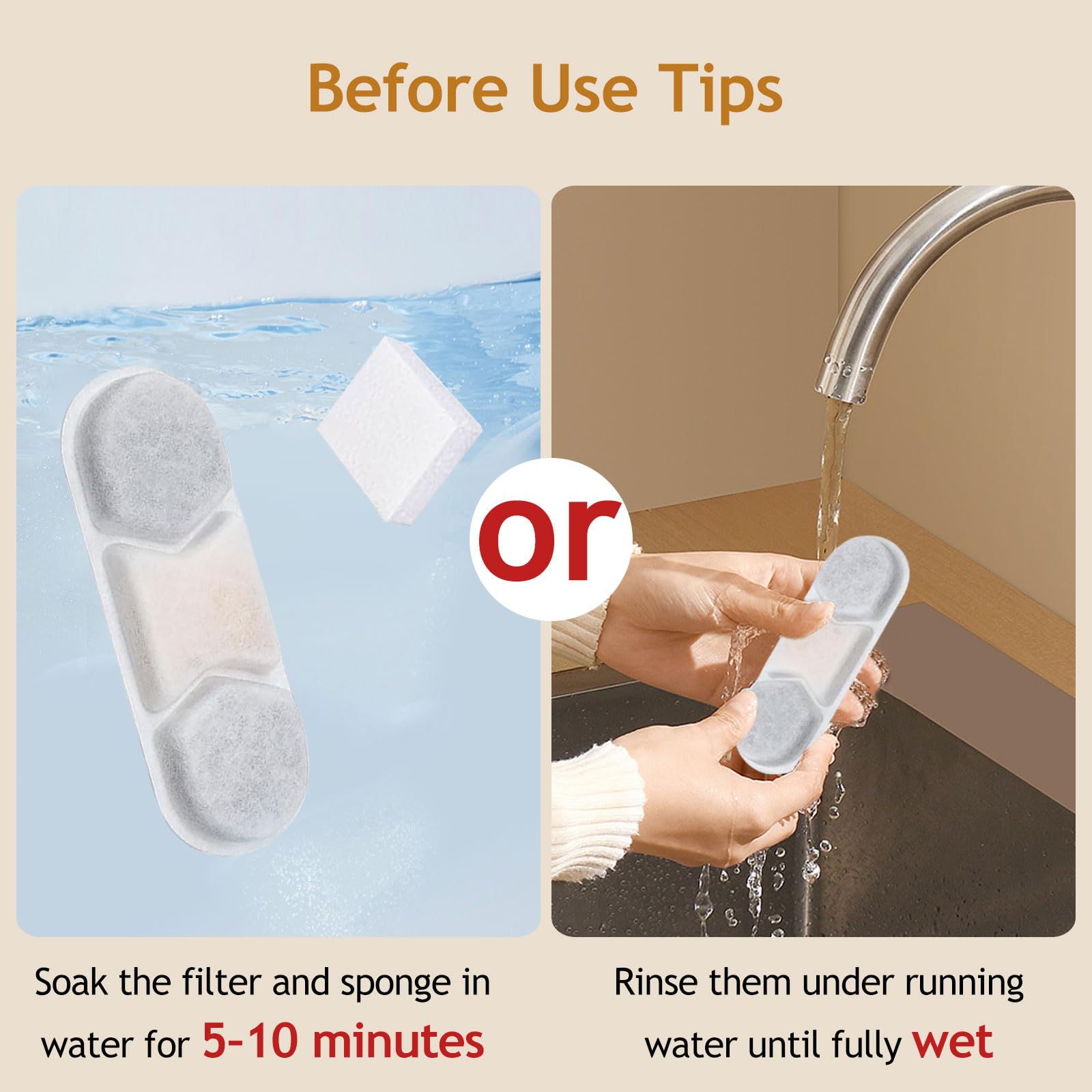 Twelve-pack replacement set provides six months of convenient upkeep.