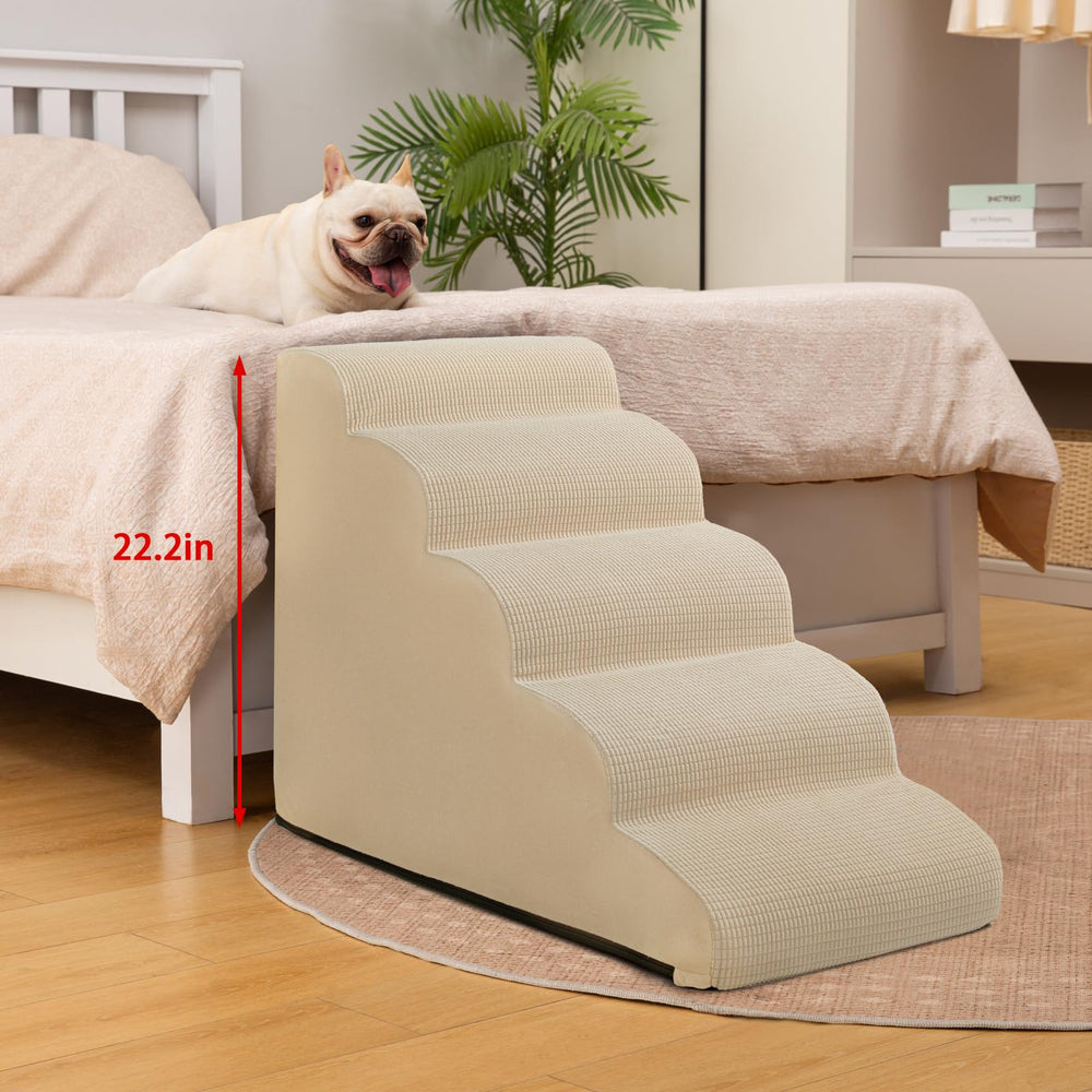 Aodisman stairs surface with non-slip fabric for secure footing