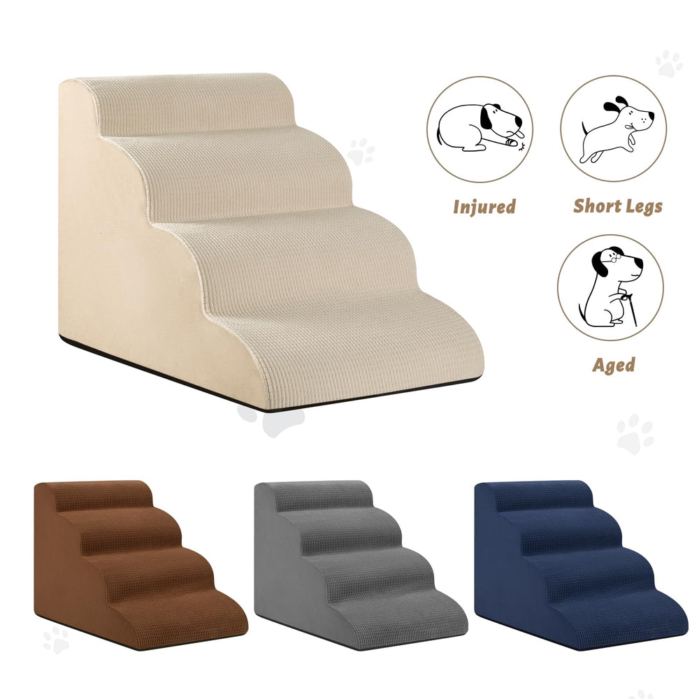 Aodisman compact packaging packs flat then pops into a sturdy stair structure.