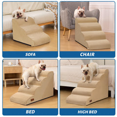 Aodisman corduroy surface on stairs provides extra grip for climbing