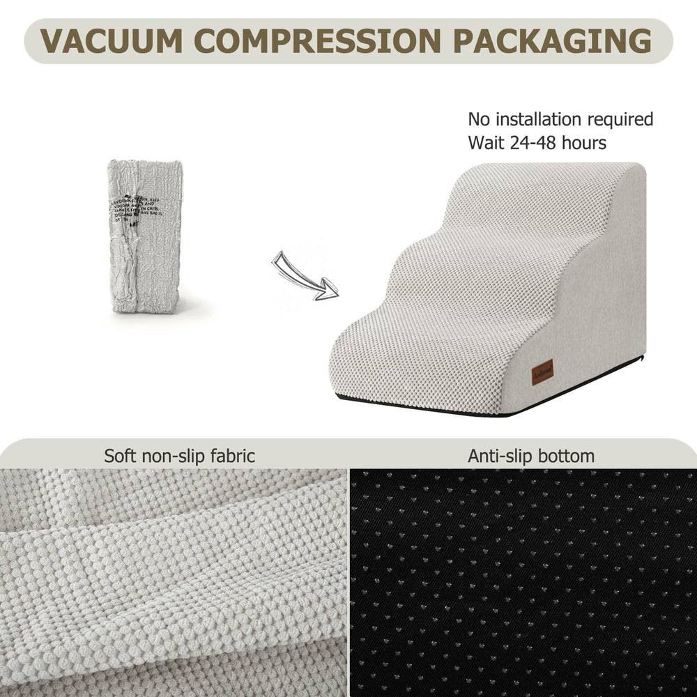 Aodisman dog ramp anti-slip base prevents slipping on smooth floors
