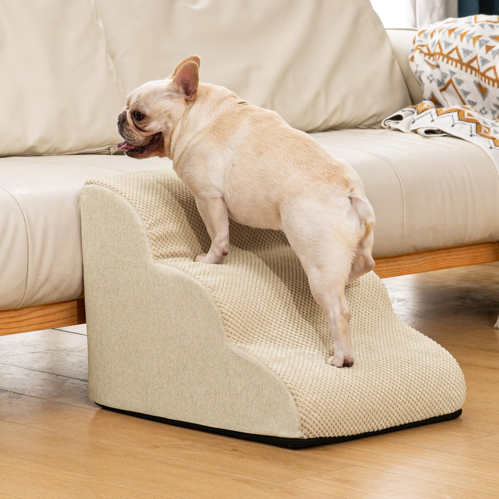 Aodisman dog ramp with anti-slip dots reduces slipping during climbs