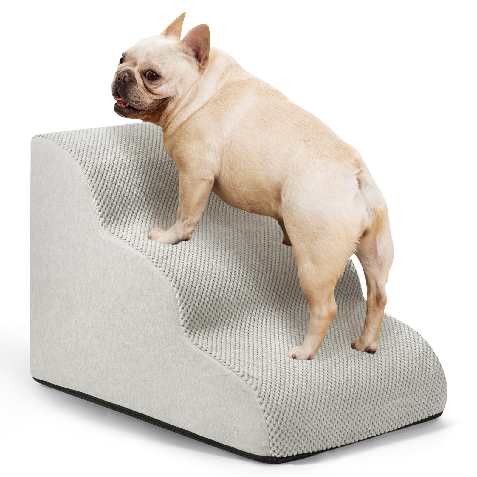 Aodisman dog ramp with corduroy surface for secure climbing