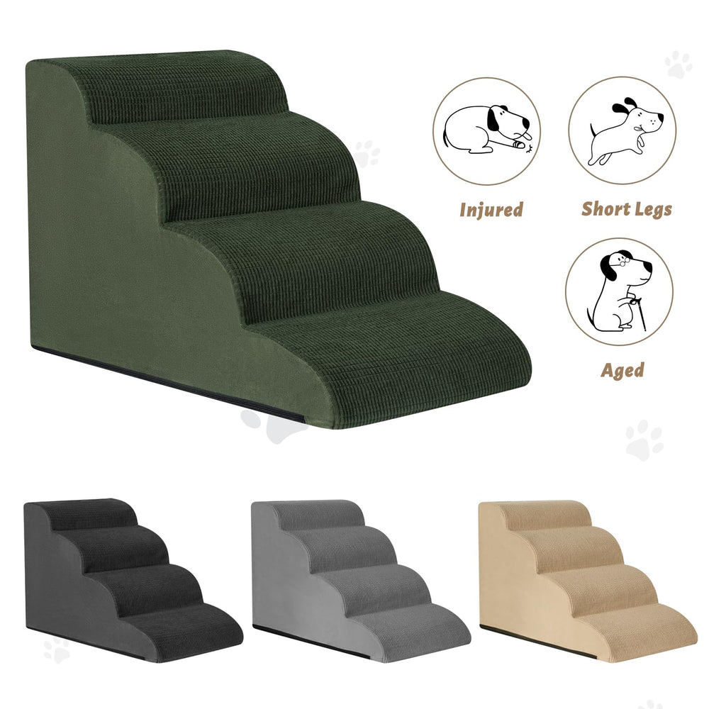 Aodisman curved ramp reduces impact on joints during ascent.