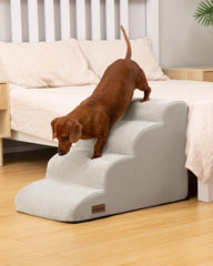 Aodisman dog stairs removable cover for easy cleaning