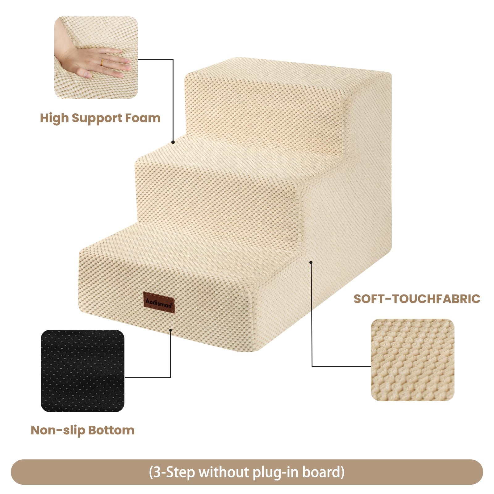 Aodisman removable cover makes cleaning quick and simple.