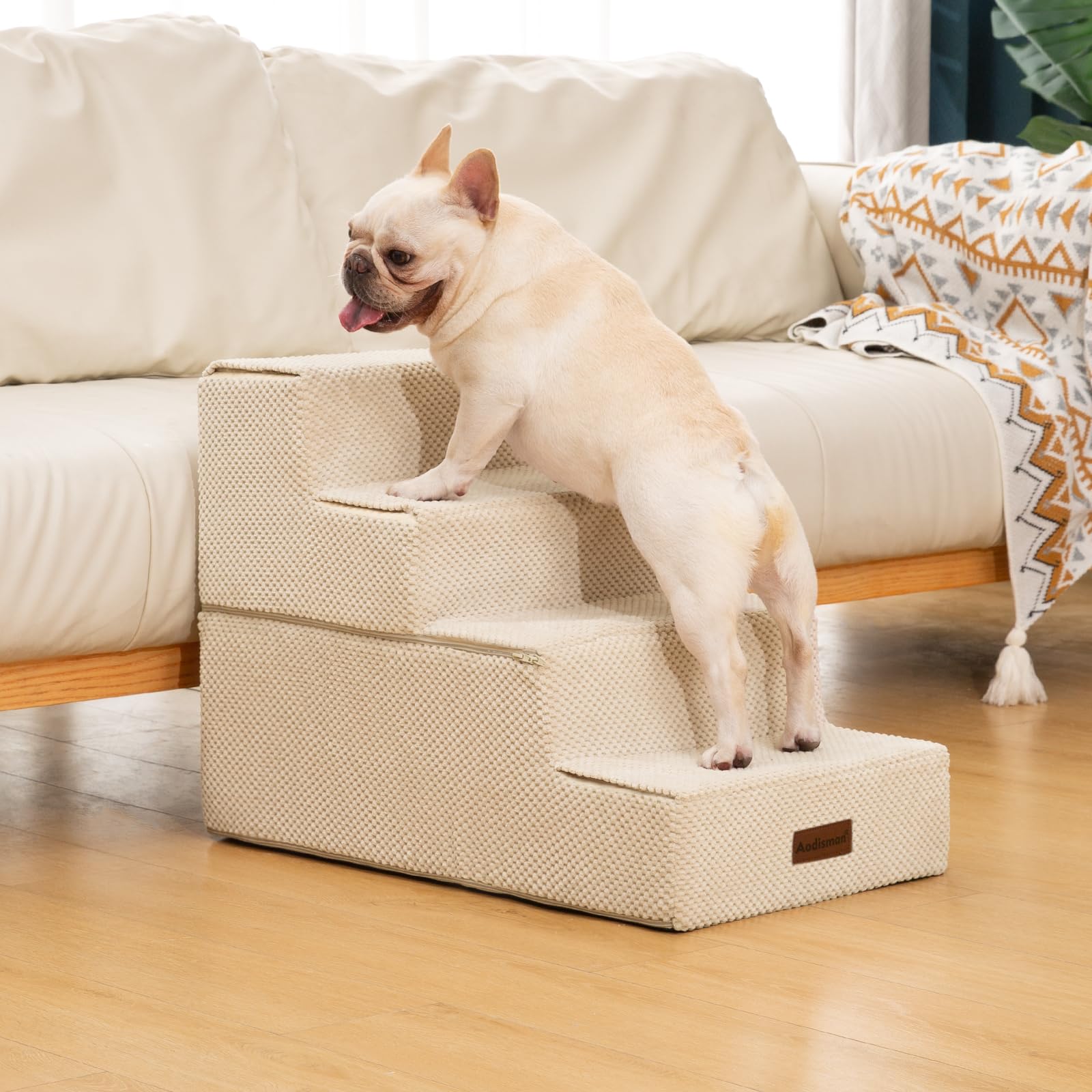 Aodisman removable soft cover on steps for easy cleaning