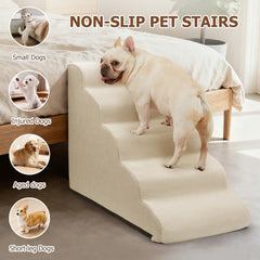 Aodisman dog stairs removable-washable cover keeps cleaning simple