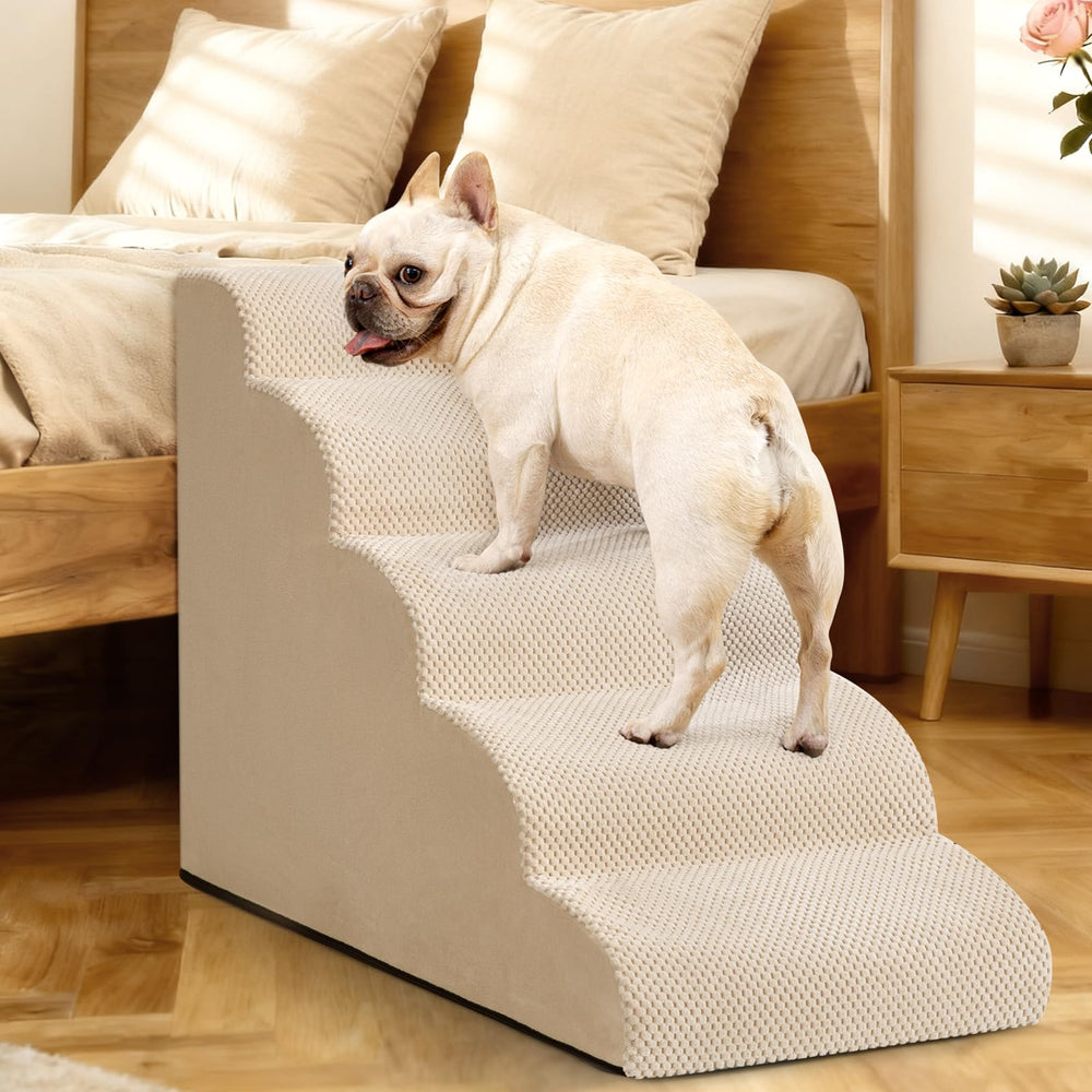 Aodisman dog stairs removable cover is easy to wash
