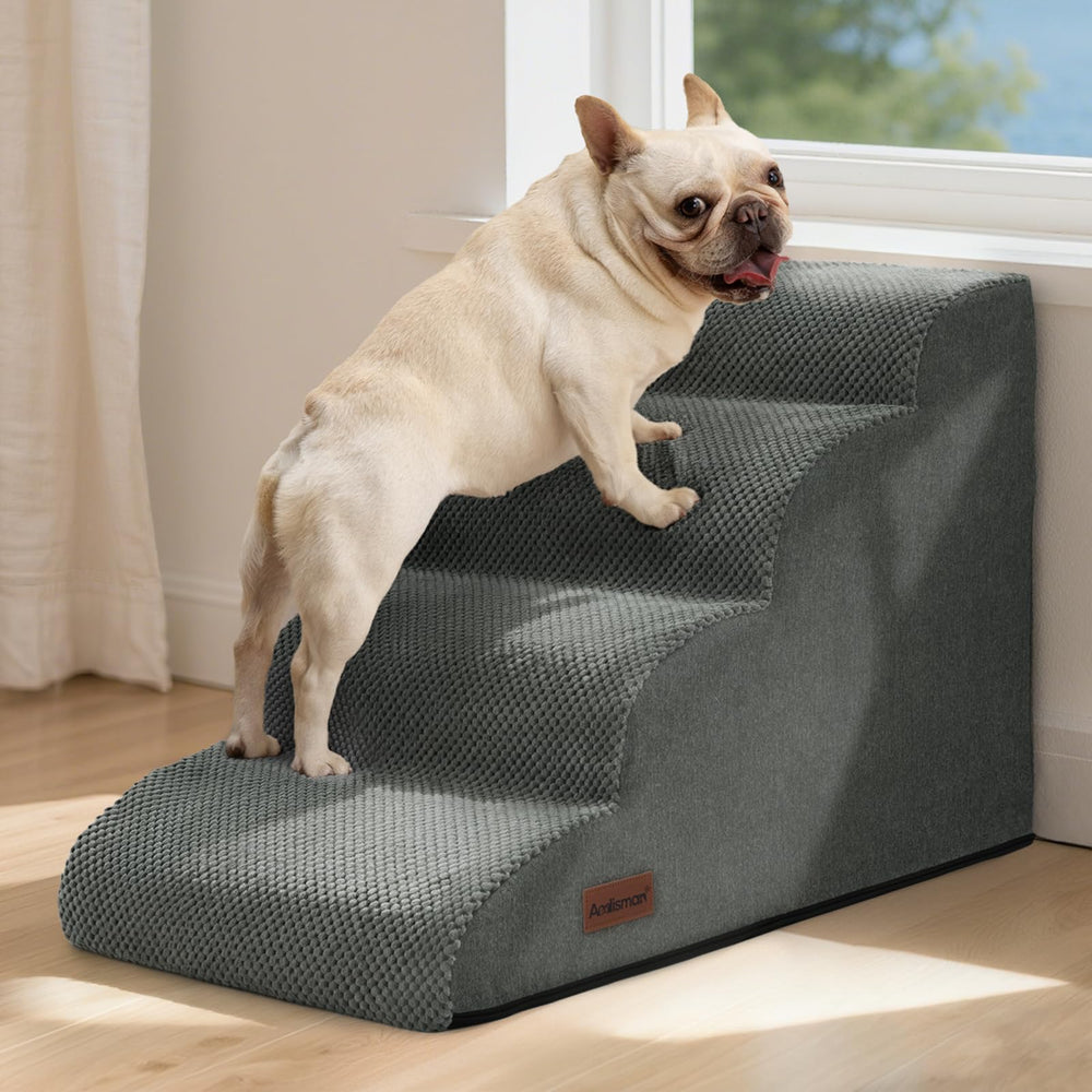 Aodisman portable handle eases moving the steps between rooms.