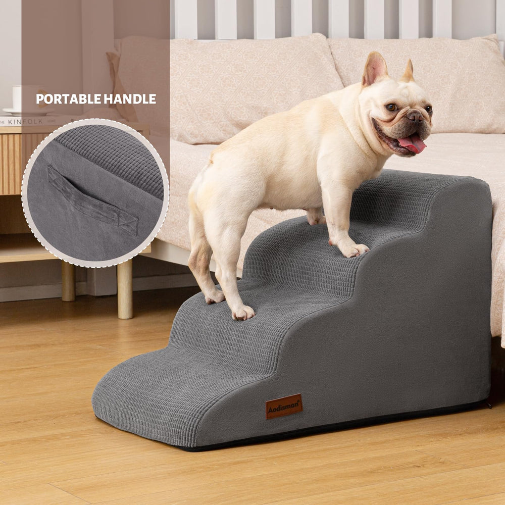 Aodisman dog steps washable cover for quick cleanup after adventures