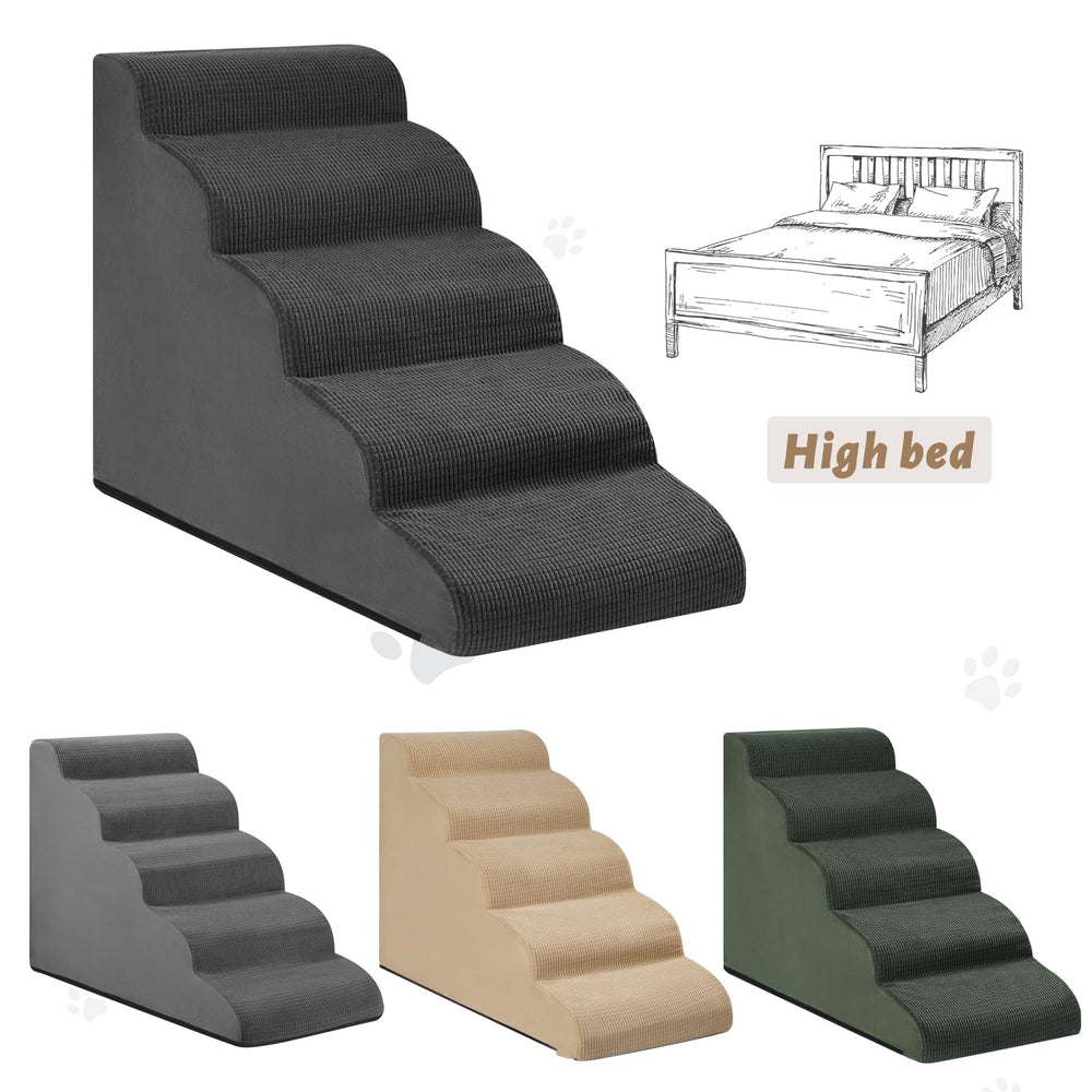 Aodisman stairs with high-rebound foam inside for lasting support.