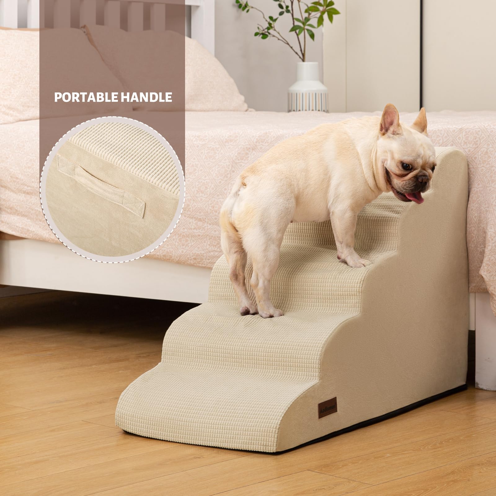Vacuum-sealed foam unfolds into Aodisman stairs