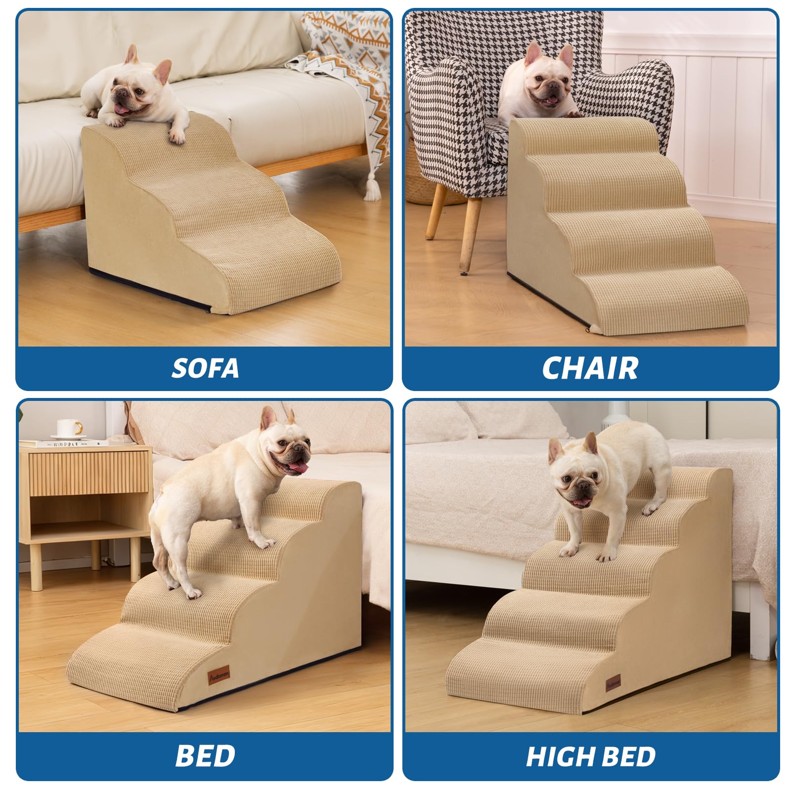 Aodisman washable fabric cover for easy cleaning between uses