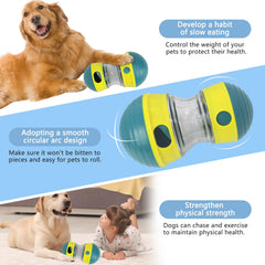 AOEEKI dog enrichment challenge image promotes mental stimulation and problem-solving.