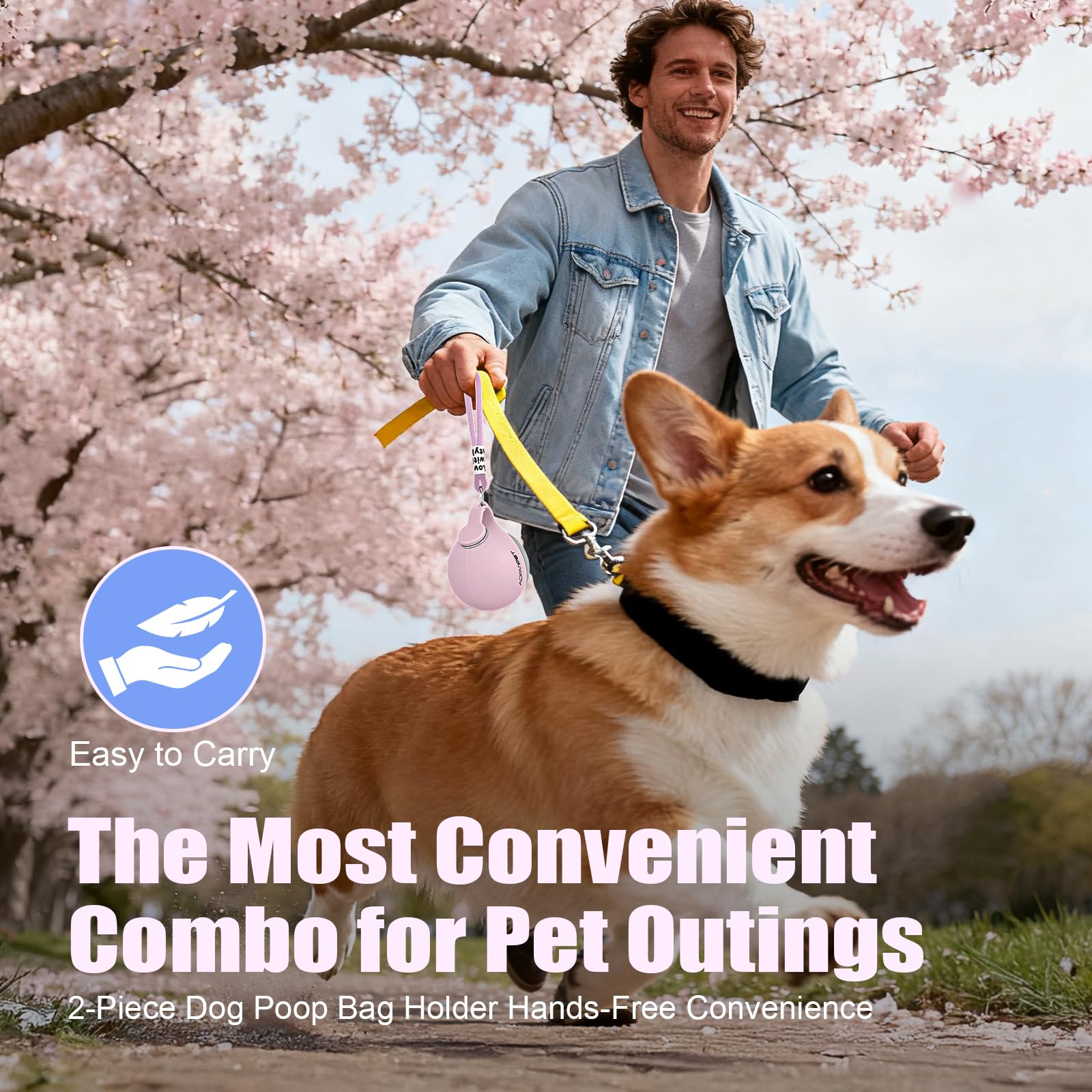 AOFANPET no-spill design with leak-proof lid prevents spills during hikes