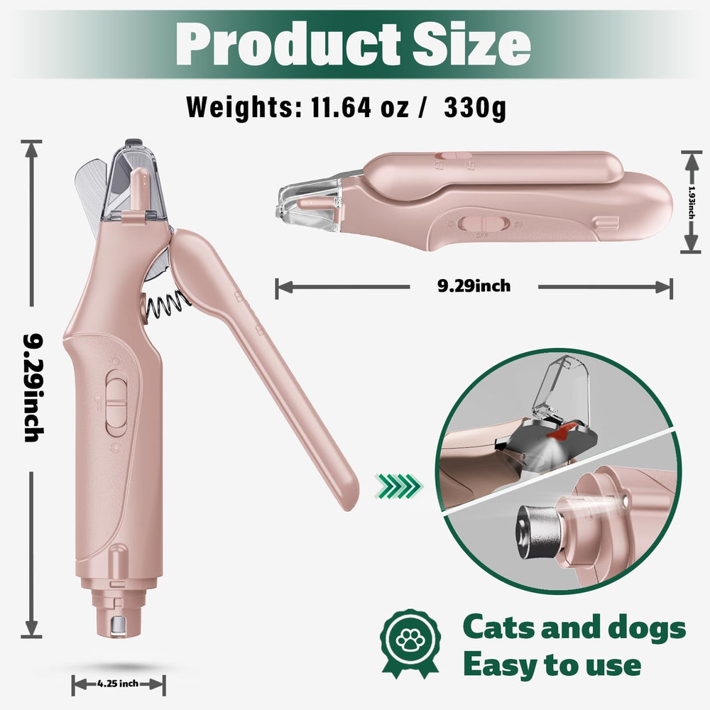 Aoioploa compact grooming tool for easy pet nail care.