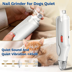 Aoioploa low-noise nail trimmer ideal for small pets and anxious cats.