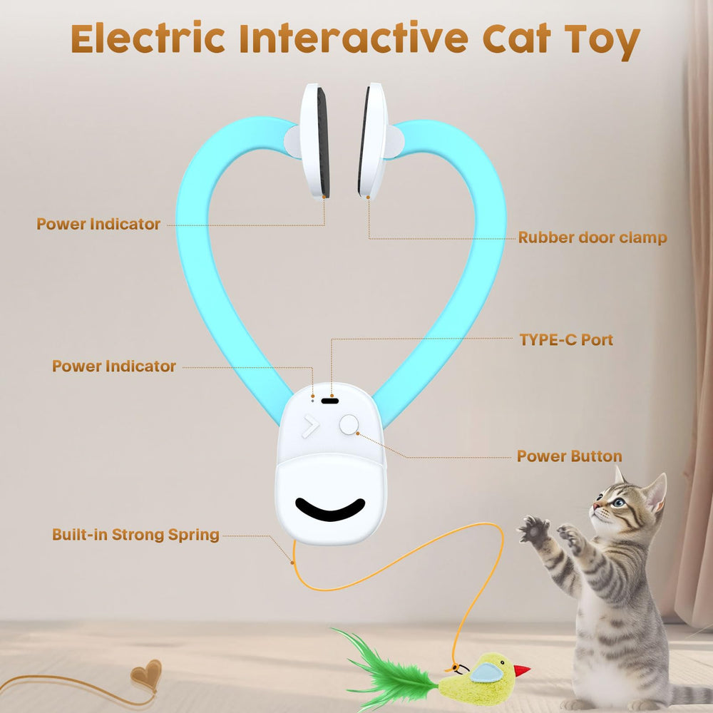 Aoioploa replaceable bird attachment keeps curiosity fresh.