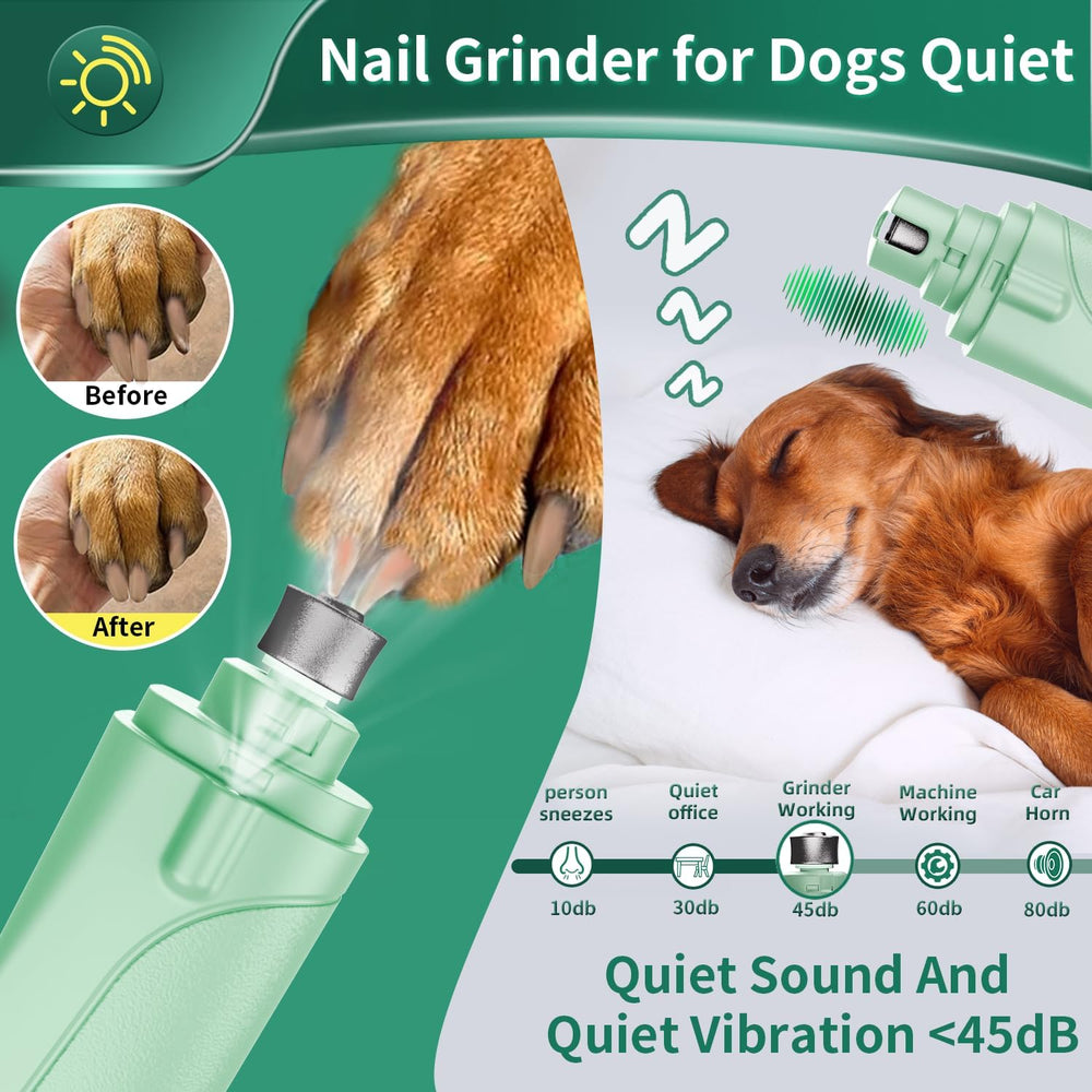 Aoioploa USB-C rechargeable pet nail trimmer ready for use