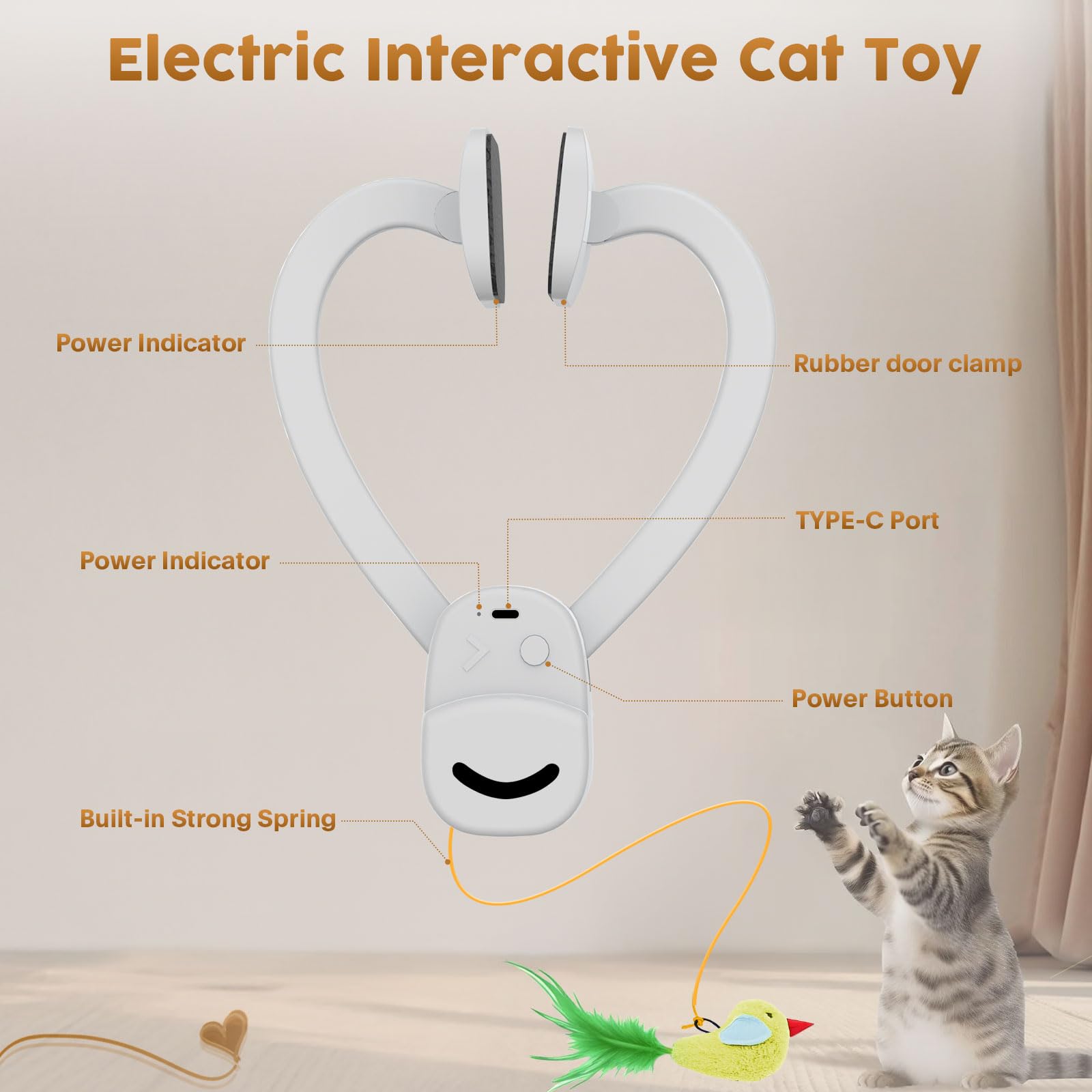 Aoioploa USB rechargeable power source for convenient charging