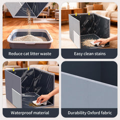 Aokeyee enclosure measures 27.16 x 21.65 x 16.53 inches