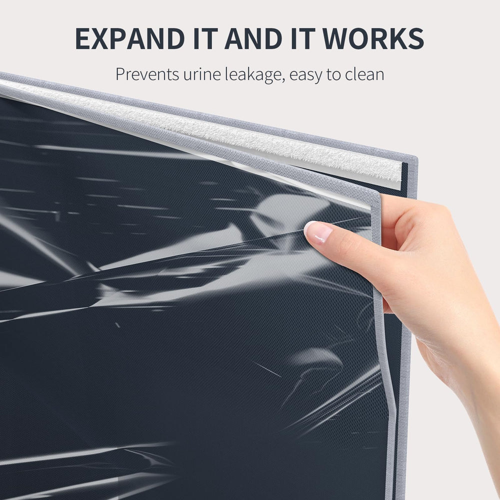 Aokeyee removable waterproof mat protects floors