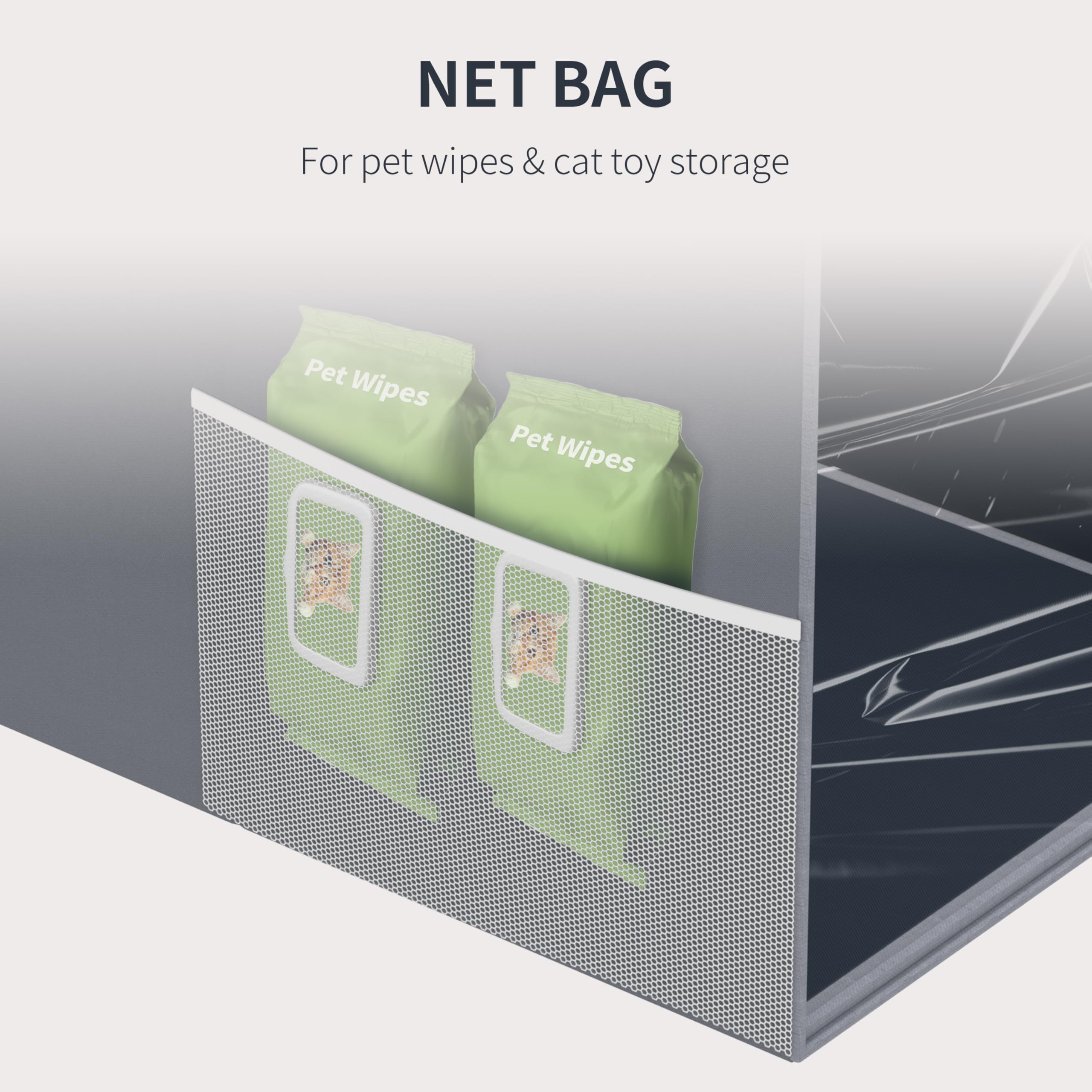 Removable waterproof mats included with Aokeyee enclosure for cleaning