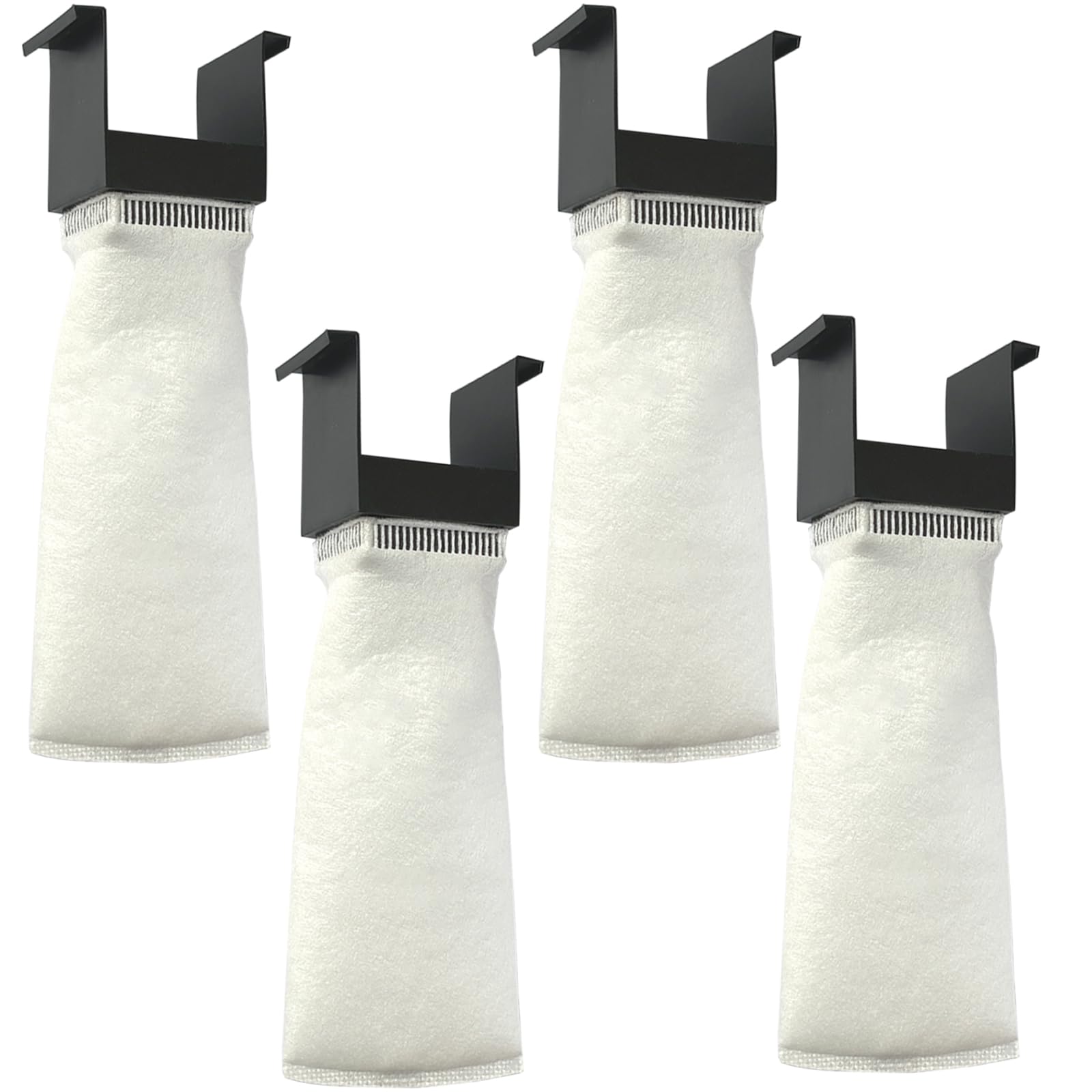 Aolleteau 4-pack 200 micron filter socks ready for Nuvo Fusion use.