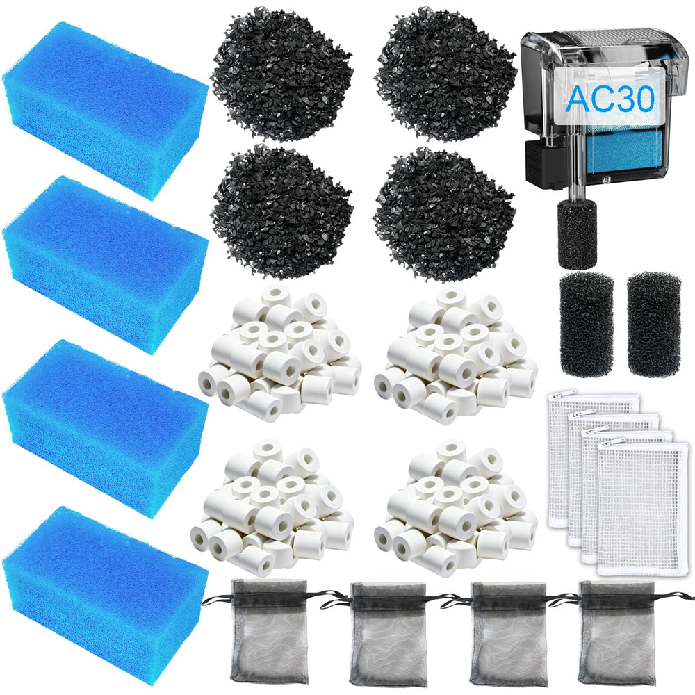 Aolleteau aquarium filter foam for mechanical filtration and easier maintenance