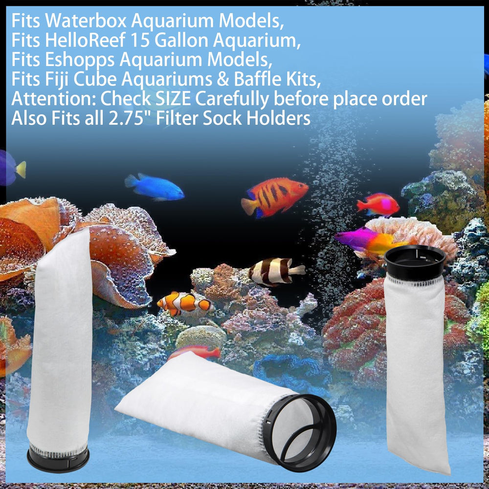Aolleteau filter sock with ring and pull handle for easy replacement.