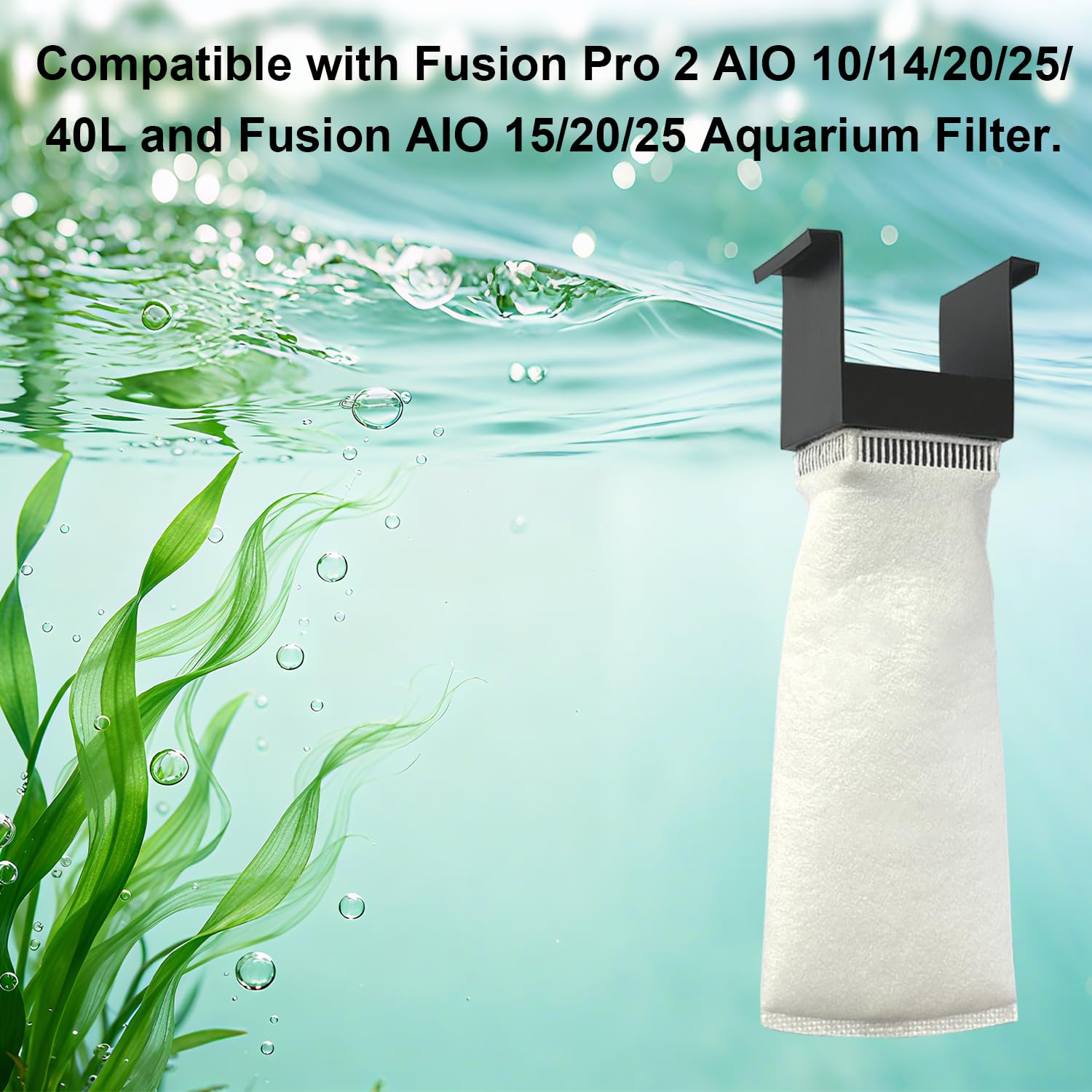 Premium felt sock with hanger supports easy installation in compatible systems.