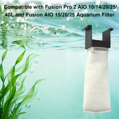 Premium felt sock with hanger supports easy installation in compatible systems.