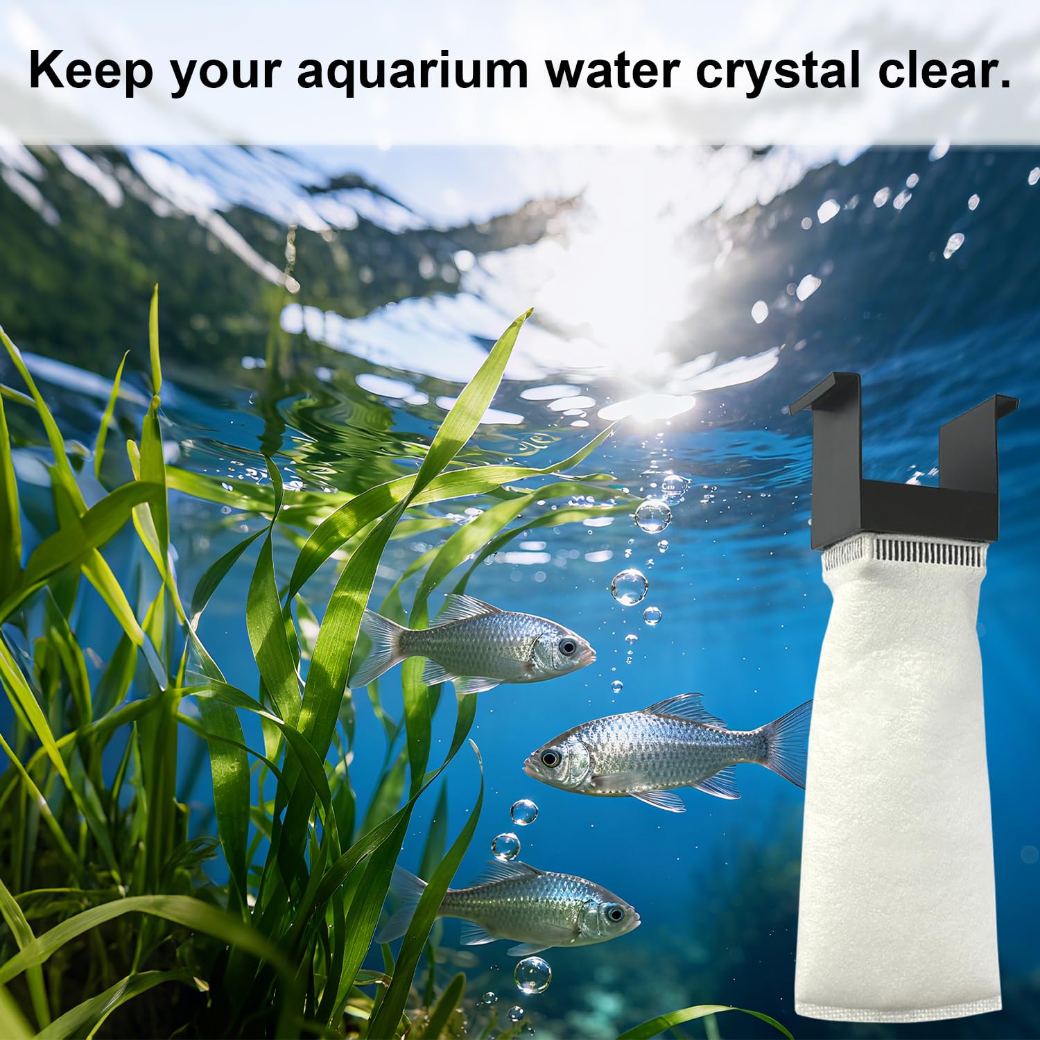 Reusable, washable design supports long-term use in aquarist routines.