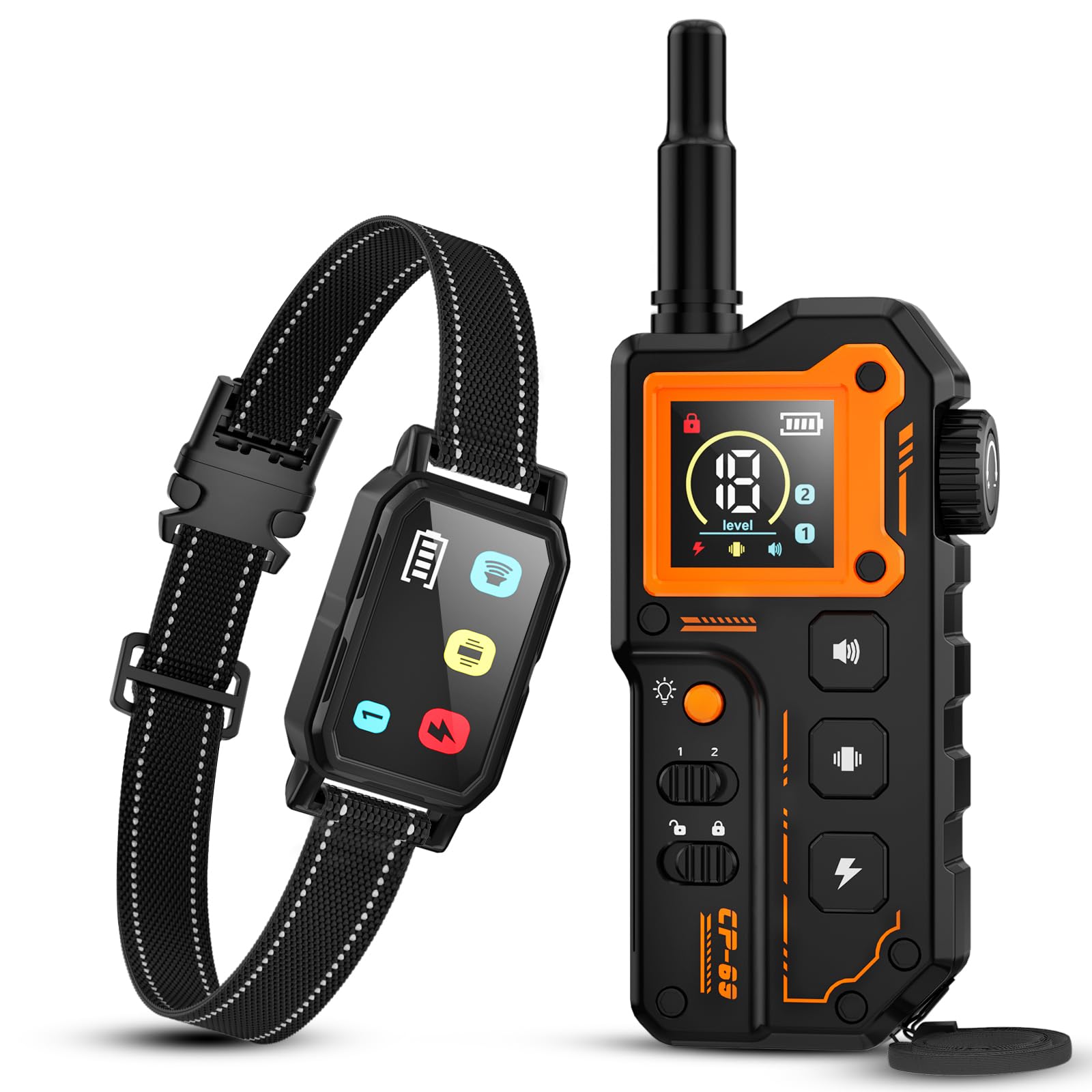 Aolulf collar fits dogs 10 to 120 pounds for versatility