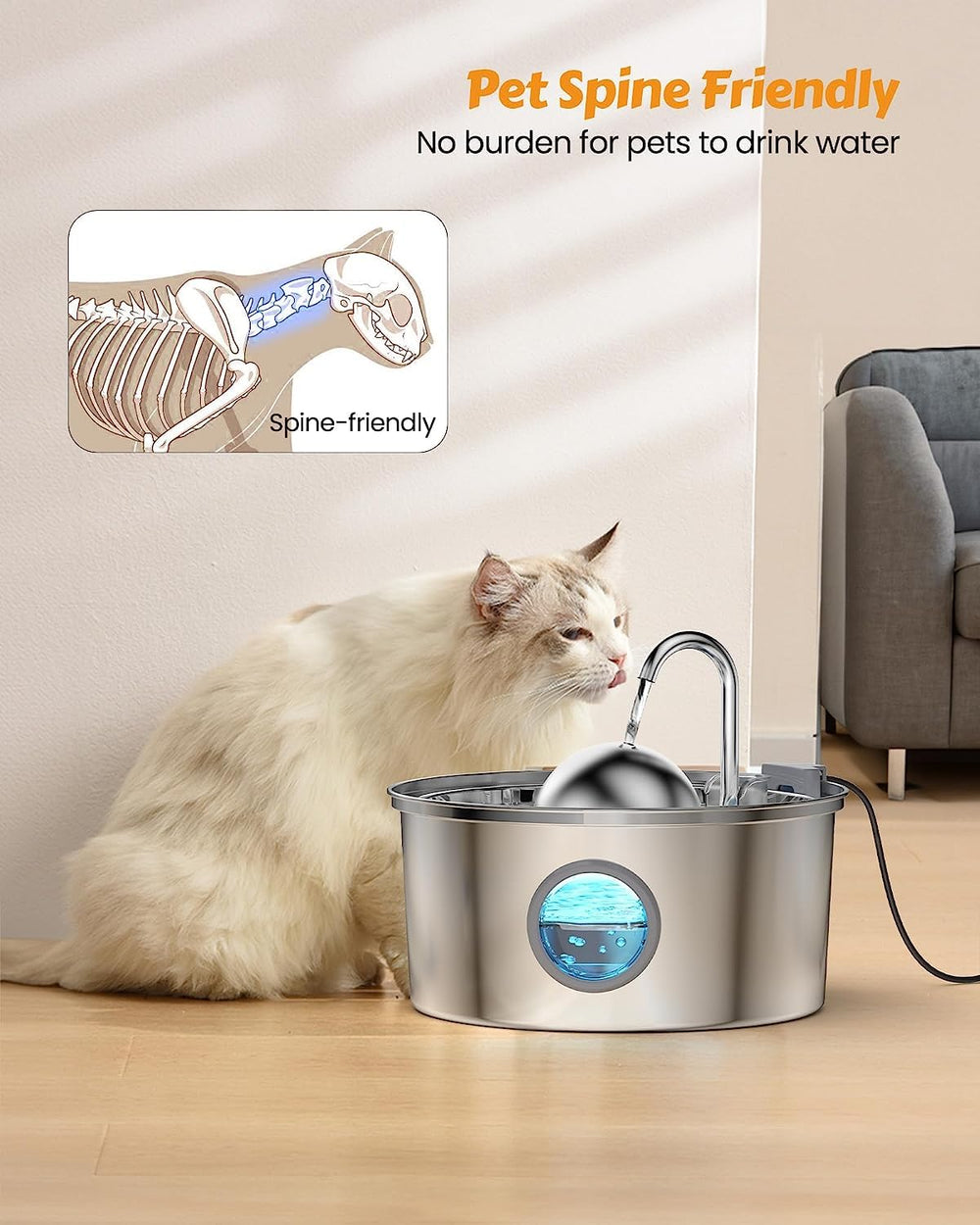 AONBOY silent pump delivers near-silent operation at night.