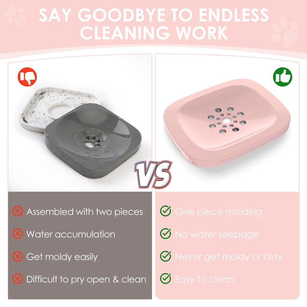 AONKEY 3L dog water bowl dishwasher-safe for quick, hassle-free cleaning.