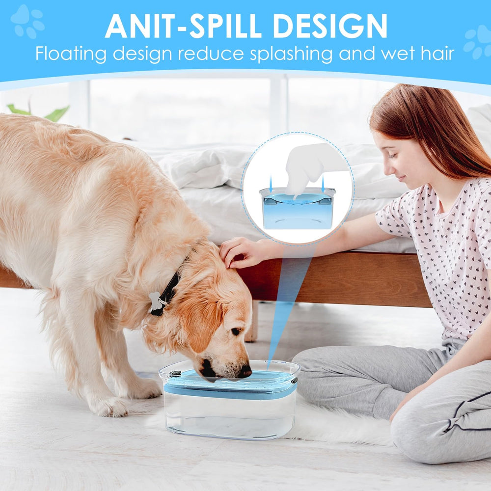 AONKEY anti-spill bowl slows drinking to reduce mess