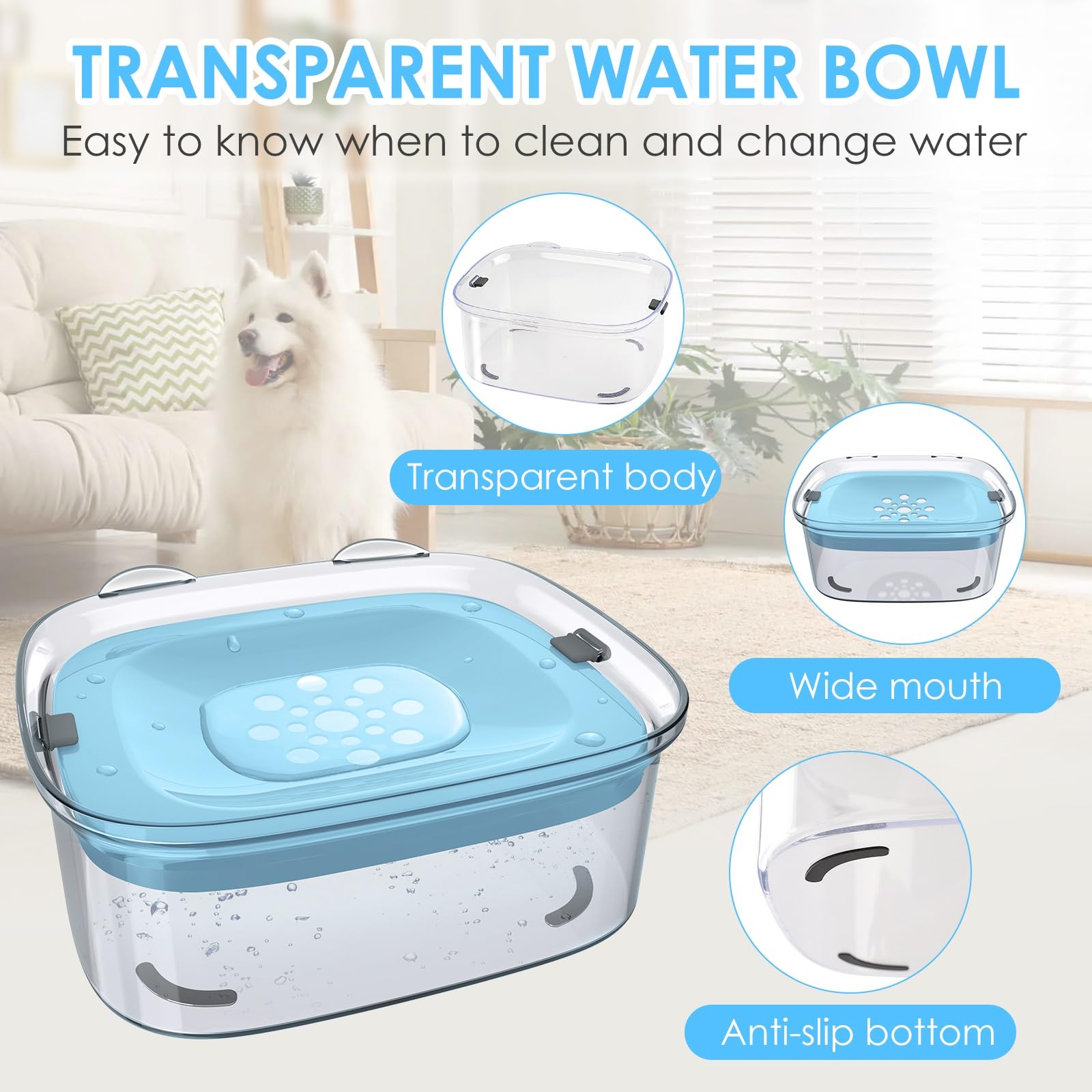AONKEY floating disk design prevents leaks and mold