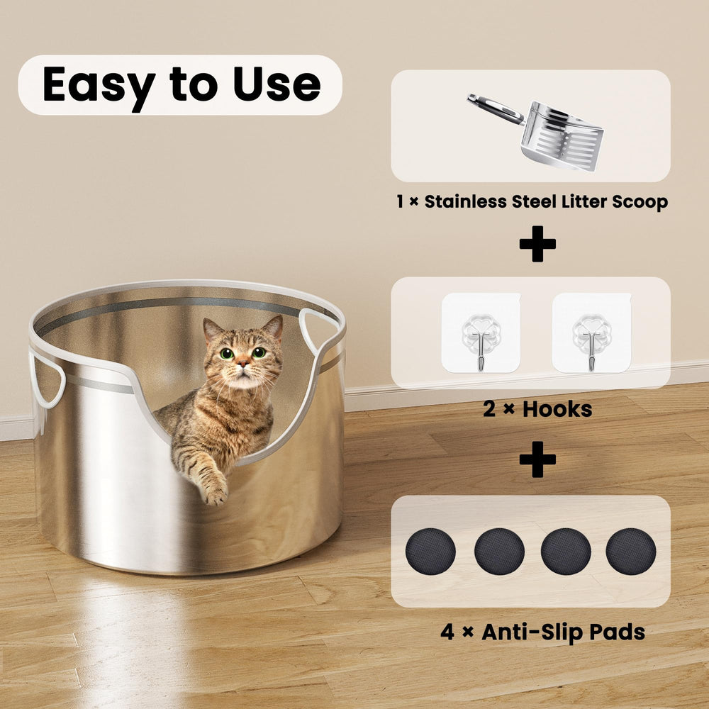 Aothey anti-slip pads protect floors during movement and cleaning.
