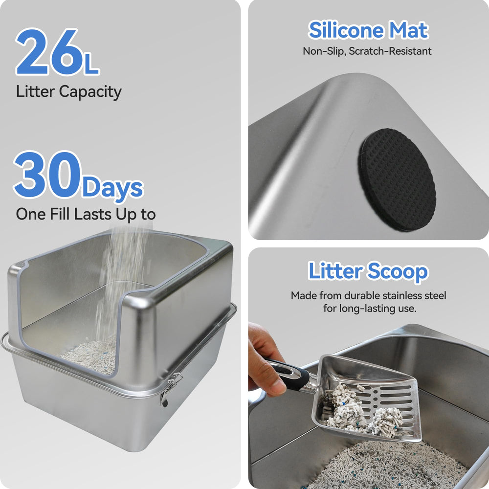 Aothey easy-clean stainless steel surface for quick maintenance