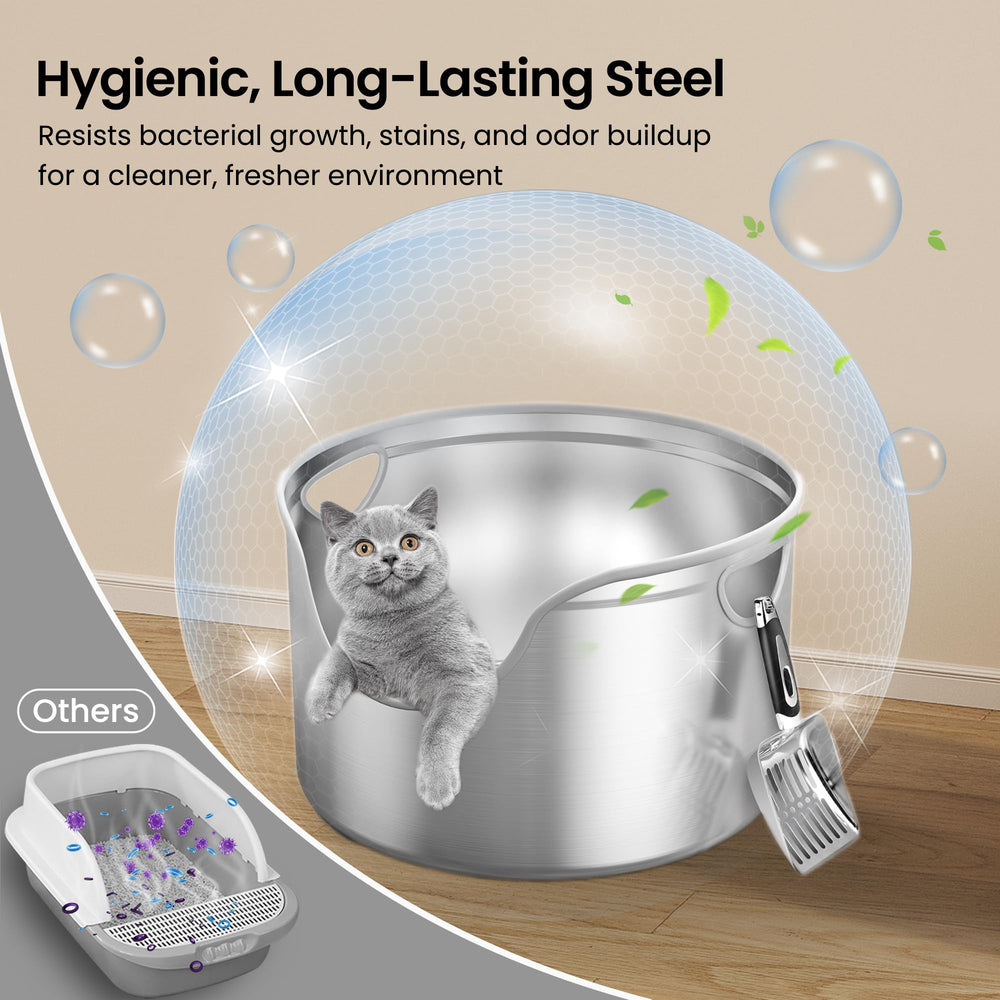 Aothey easy-to-clean surface resists grime and makes wiping down simple.