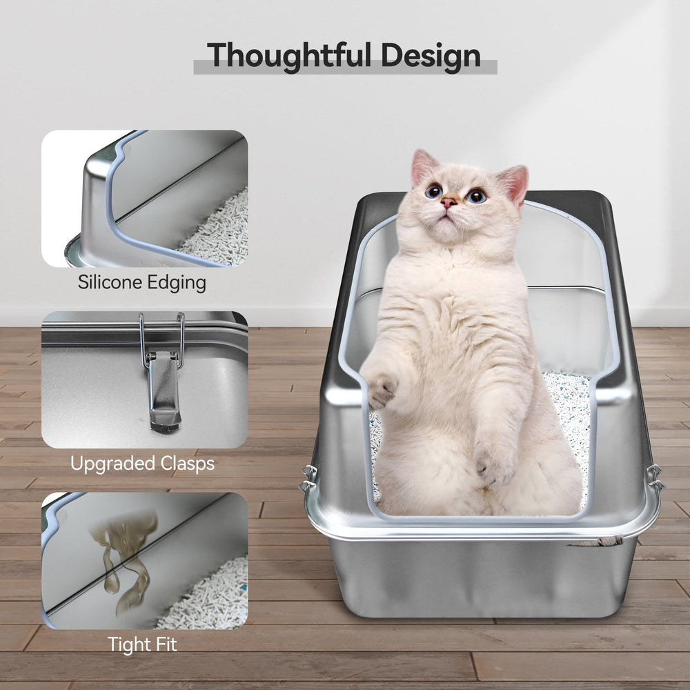 Aothey odor-control litter box helps keep home fresh between cleanings