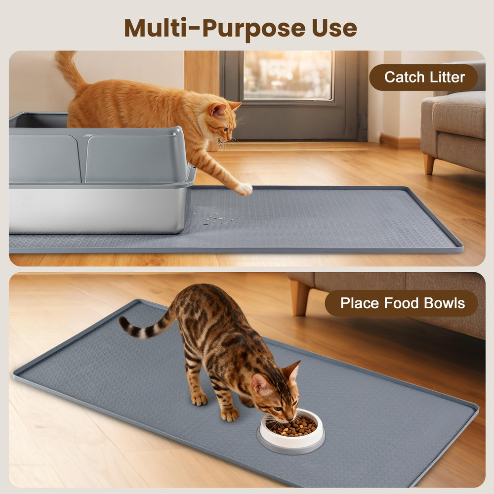 Aothey waterproof mat protects floors in busy homes.