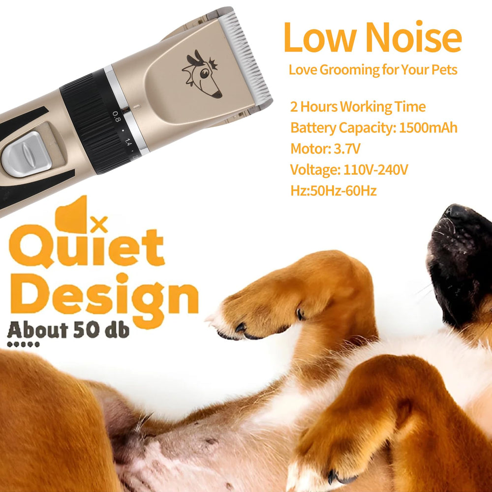 Aovdy rechargeable cordless design for flexible grooming anywhere.