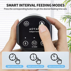 Aoyar moisture-proof lid prevents moisture and clumping, keeping food ready.