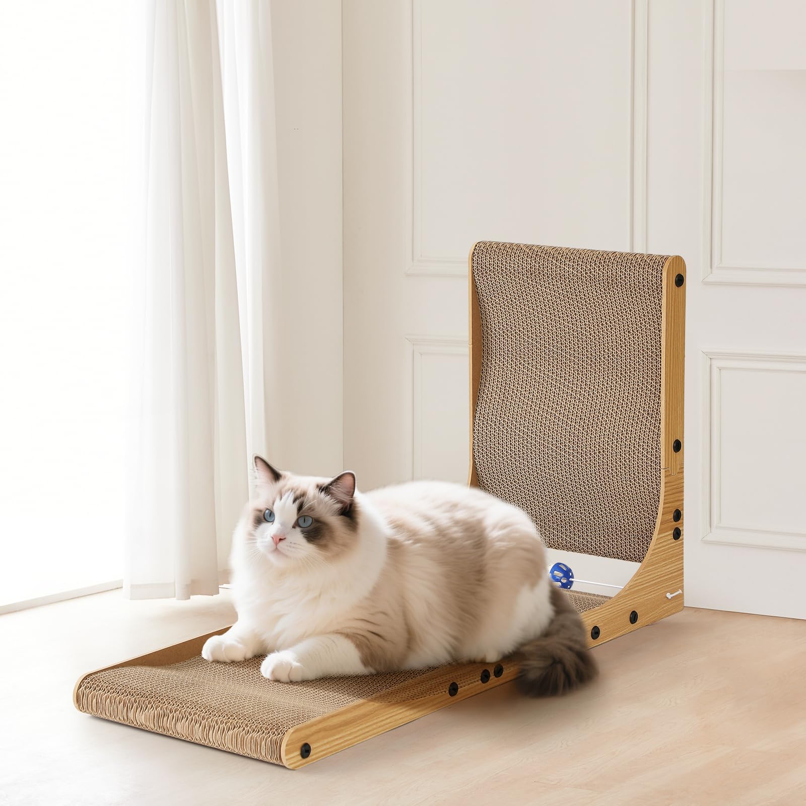 AOZITA high-density corrugated cardboard resists frequent scratching