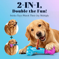 Apasiri durable nylon toy doubles as a long-lasting chew companion.